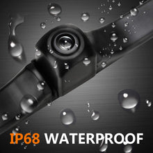 WiFi License Plate Backup Camera, 720P HD Car Rear View Reverse Camera Work with Most Smart Devices, IP68 Waterproof, IOS13 OR Above NOT Compatible