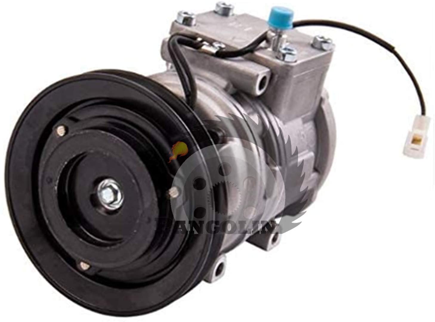 PANGOLIN HZJ105 Air Conditioner Compressor Diesel AC Compressor with Clutch Assy for Toyota Landcruiser HZJ105 4.2L 1HZ 10PA15L Air Conditioning Compressor Spare Parts with 3 Month Warranty
