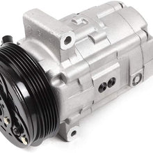 AC Compressor TBVECHI A/C AC Compressor Air Conditioner Compressor W/Clutch Fit for 2001-2004 Saturn L100 L200 LS LS1 LW1 LW2 2.2L