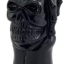Thruifo Automatic Car Knob Shifter, Devil Skull Wand Head Style Manual Gear Stick Shift Knobs Fit Most MT Vehicles, Black
