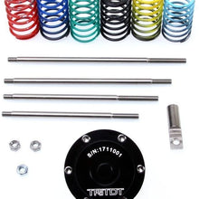 TRITDT Universal Billet Adjustable Wastegate Actuator with 6 spring 4 Rod