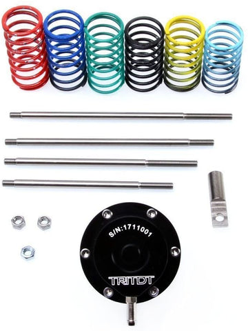 TRITDT Universal Billet Adjustable Wastegate Actuator with 6 spring 4 Rod