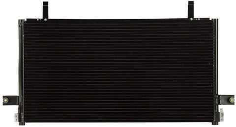 VioletLisa All Aluminum Air Condition Condenser 1 Row Compatible with 1997-1998 QX4 3.3L 1996-1998 Pathfinder 3.3L V6 Without Oil Cooler