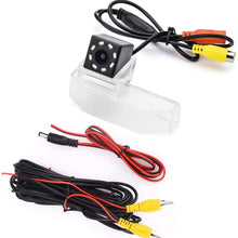 eHANGO Car Rear View Camera Bracket License Plate Lights Housing Mount for Mazda 6 M6 GH Mazda6 Ruiyi Mazda RX-8 (8 LED)
