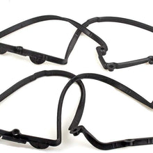 Ensun Engine Valve Cover Gasket set Left & Right for BMW E60 E63 E64 E70 X5 N62 Replaces# 11127513194, 11127513195