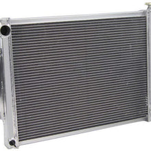 OzCoolingParts 67-69 Chevy Camaro Radiator, 4 Row Core Aluminum Radiator for 1967-1969 68 Chevrolet Camaro Big Block Pontiac Firebird, L6 V8 Auto Engines