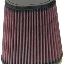 K&N Universal Clamp-On Air Filter: High Performance, Premium, Replacement Engine Filter: Flange Diameter: 2.375 In, Filter Height: 6.75 In, Flange Length: 0.375 In, Shape: Oval Straight, RU-4710