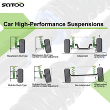 Coilover Struts Suspensions Shock Struts Kits Assembly SCITOO Full Set Shocks Struts Kits fit for 1992-2001 Honda Prelude