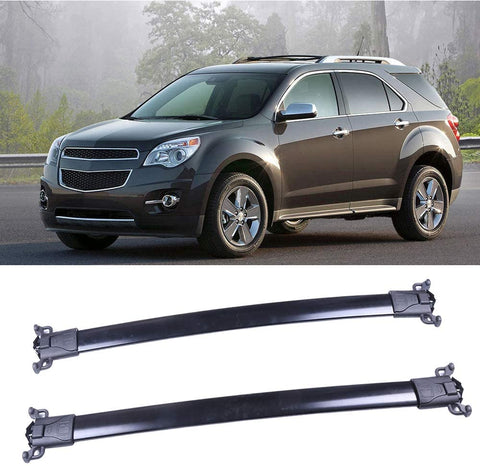 OCPTY Cross Bars Roof Rack Fit For Chevrolet Equinox 2010-2017,for GMC Terrain 2010-2017 Luggage Racks Rooftop Cargo Carrier Bag Luggage Kayak Canoe Bike Snowboard Skiboard