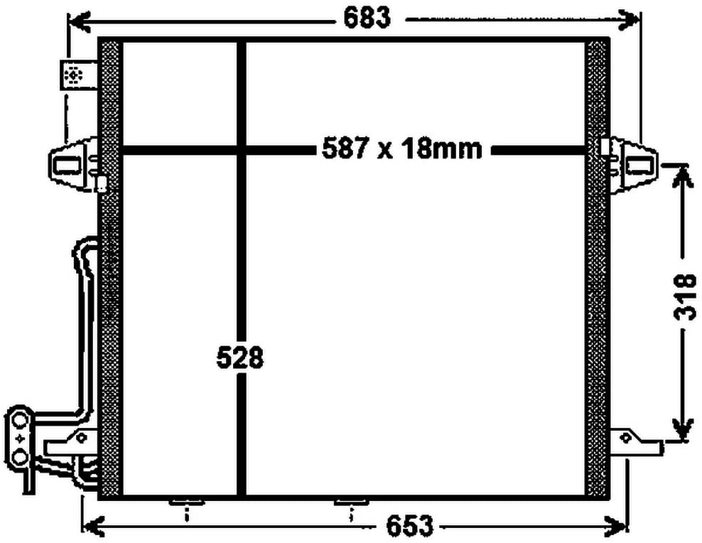 MAHLE Behr AC 756 000P A/C Condenser