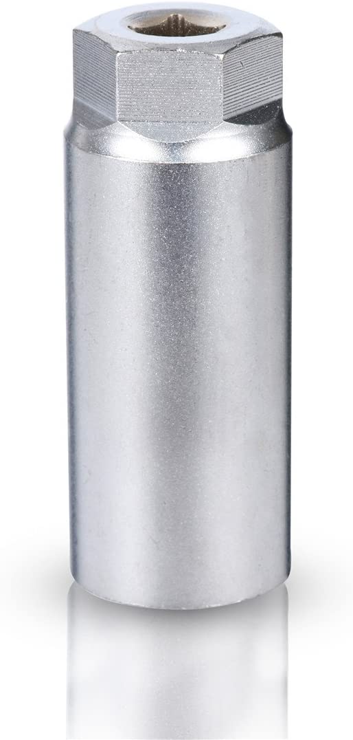 8milelake 3/8 inches Drive by 7/8 inches (22mm) Offset Oxygen Sensor Socket