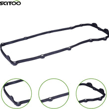 SCITOO Engine Valve Cover with Gasket 11127512839E Replacement for BMW X3 X5 Z4 325Ci 325Xi 330Ci BMW 525i 530i 2002-2006 Valve Cover Gasket Set