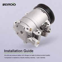 SCITOO AC Compressor Pump Compatible with CO 10778JC for 2002-2006 for NISSAN for Altima 2.5L