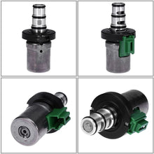 Transmission Solenoid Set 4F27E Replacement for Ford Fiesta Focus Mazda 2 3 5 6 CX-7 Shift A&B Solenoid Set Pwm Epc Solenoids (6Pcs)