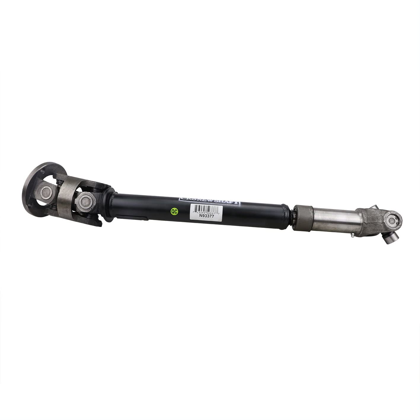 CRS N93377 New Prop shaft/Drive Shaft Assembly, Front, for 1977-1980 Chevy K2500/ K1500/ Blazer/Blazer, 1977-1980 GMC Jimmy/ 1977-1978 GMC K15, w/A.T, about 28 2/3