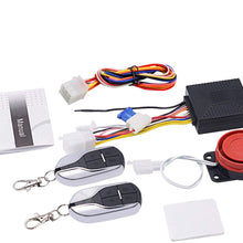 BlueFire Upgraded Motorcycle Security Kit Alarm System Engine Start Arming Disarming Anti-Hijacking Cutting Off Remote