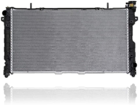Radiator - Cooling Direct For/Fit 2795 Compatible with/Replacement for Dodge Caravan Plymouth Voyager Chrysler Town & Country V6 3.3/3.8 Liter PT/AC 1-Row