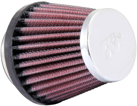 K&N Universal Clamp-On Air Filter: High Performance, Premium, Replacement Engine Filter: Flange Diameter: 1.6875 In, Filter Height: 2.75 In, Flange Length: 0.625 In, Shape: Round Tapered, RC-1070