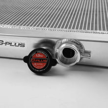 2 Row Short Aluminum Radiator For Pontiac GTO Tempest LeMans Silver 1965 1966 1967