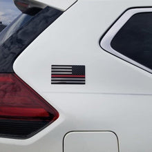 EyeCatcher USA Flag Emblem Decal Black - 2 Pack