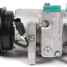 QIZHI A/C AC Compressor Fits 2007 2008 2009 Kia Spectra & Spectra5 2.0L 158350 Air Conditioner Compressor with Clutch