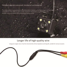 HD Car Rear Camera Car Backup Camera with Super Night Vision IP67 Waterproof Seismic Rearview Camera Wide Angle View for Car RV Caravan Trailer Tow Truck of Rear View Camera Fit (Eight Lights)