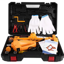 3 Ton 12V Automotive Electric Jack Lifting Car SUV Emergency Equipment w/Impact Wrench Car Repair Tool Electric Jack
