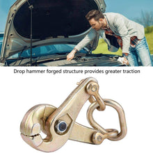 3 Ton Auto Body Pull Clamp Self-Tightening Serrated Jaw Clamp for Car Maintenance and Repair