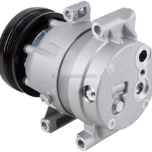 AC Compressor & A/C Clutch For Chevy Corvette C5 1997 1998 1999 2000 2001 2002 2003 2004 Replaces Delphi V7 4-Groove - BuyAutoParts 60-00986NA NEW