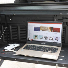 SAVEMORE4U18 Multi Purpose Foldable Rear Door Utility Cargo Shelf Storage Rack Tailgate Table Fit Compatible for Jeep Wrangler JK JKU 2007-2017 Cargo Carrier Support up to 75lb