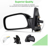 Scitoo Door Mirrors, fit for Toyota Exterior Accessories Mirrors fit 2003-2008 for Toyota Corolla with Power Controlling Non-telesccoping Non-folding Features (Driver Side)