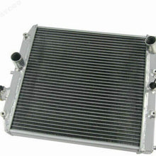 CoolingSky 2 Row All Aluminum Radiator +12 Inches Fan W/Shroud Combo for 1994-2001 Acura Integra &1992-00 Honda Civic &Civic Del Sol