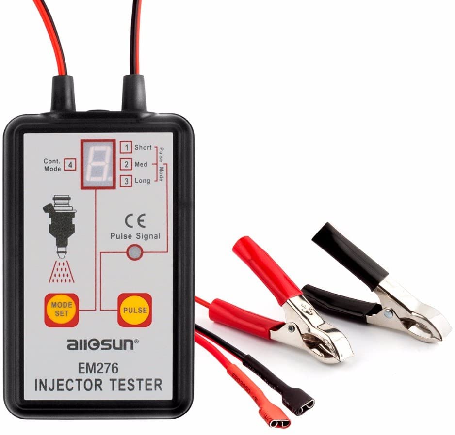 Automotive Injector Tester 4 Pluse Modes Powerful Fuel System 12V Scan Tool