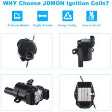 JDMON Compatible with Ignition Coil Pack Chevy GMC Silverado Sierra Suburban Yukon Replaces 12563293 D585 C1251 19005218 UF262 Pack of 8
