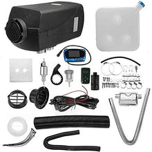 LLDWORK 5KW 12V/24V Air Diesels Heater Parking Heater, Car Heater with Remote Control LCD Monitor for Boats, RV, Motorhome Trailer, Trucks (Black 12V)