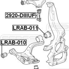FEBEST LRAB-010 Front Lower Arm Bushing