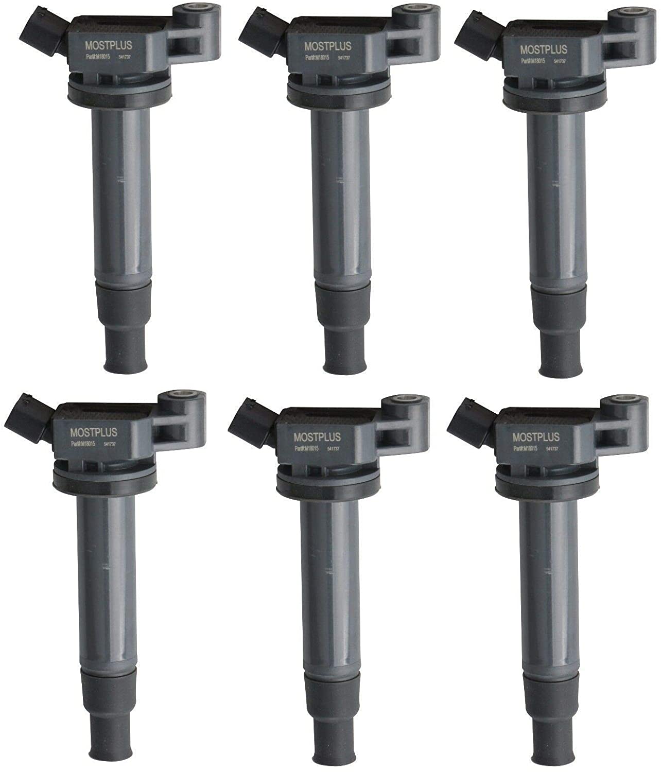 MOSTPLUS Ignition Coils Compatible for Lexus ES300 RX300 Toyota Avalon Highlander Sienna UF267 88921393 (Set of 6)
