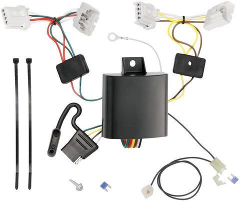 Tekonsha 118653 T-One Connector Assembly with Upgraded Circuit Protected ModuLite HD Module, silver