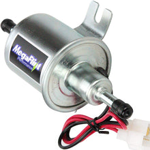 Megaflint+ E8012S 12V Universal Electric Fuel Pump Low Pressure 5-9 PSI For Gas Diesel Inline HEP-02A