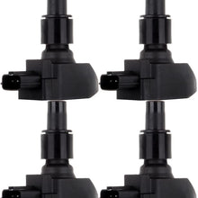 ECCPP Portable Spare Car Ignition Coils Compatible with Mazda RX-8 1.3L R2 2004-2008 Replacement for UF501 5C1450 for Travel, Transportation and Repair (Pack of 4)