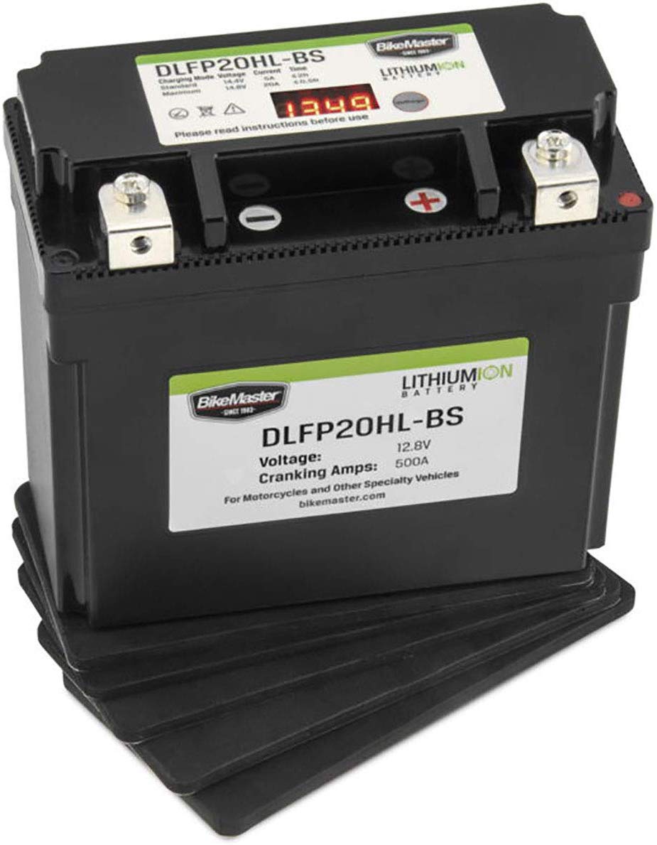 BikeMaster Lithium Ion Battery DLFP-20HL-BS