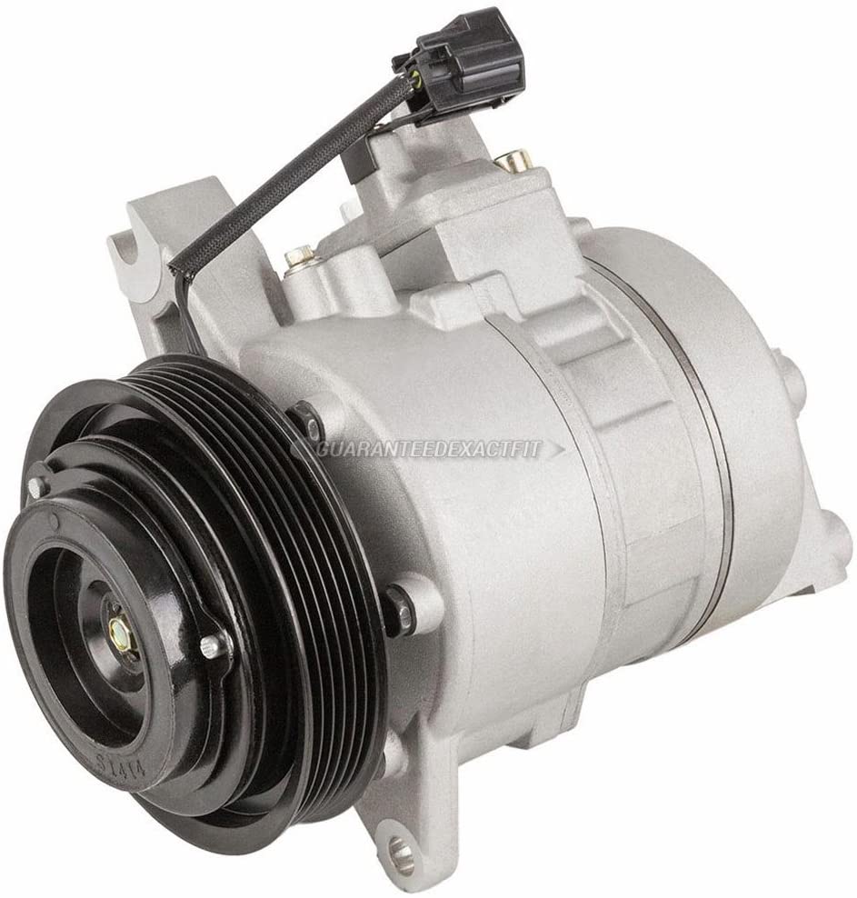 AC Compressor & A/C Clutch For Buick Lucerne V8 & Cadillac DTS 2006 2007 2008 2009 2010 2011 - BuyAutoParts 60-01956NA NEW