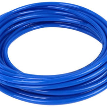 X AUTOHAUX Universal Truck Car 10 Meter 32.8ft 5mm Inner Dia Universal Polyurethane PU Vacuum Hose Tube Blue