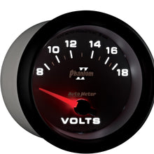 AUTO METER 7891 Phantom II Electric Voltmeter Gauge