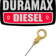 APSG Engine Oil Dipstick | Duramax Diesel V8 6.6 Liter | # 97287502 | for Checking Oil Level on GM Silverado/Sierra HD 6.6L
