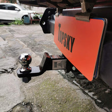 TOPSKY Trailer Hitch Ball Mount with 2 Inch Ball Hitch, Fits 2 Receiver Hitch Receiver and Hitch Pin, 6000lbs. GTW, Hollow Shank, TS2003