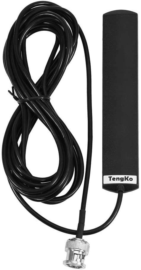 Fosa 30MHz -1200MHz Wideband Scanner Mobile Radio Antenna Glass Mount w/BNC Connector Car, Truck, Motorcycle, Harley, Boat, Golf Cart, Campers, Mobile Radio
