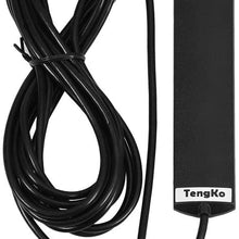 Fosa 30MHz -1200MHz Wideband Scanner Mobile Radio Antenna Glass Mount w/BNC Connector Car, Truck, Motorcycle, Harley, Boat, Golf Cart, Campers, Mobile Radio