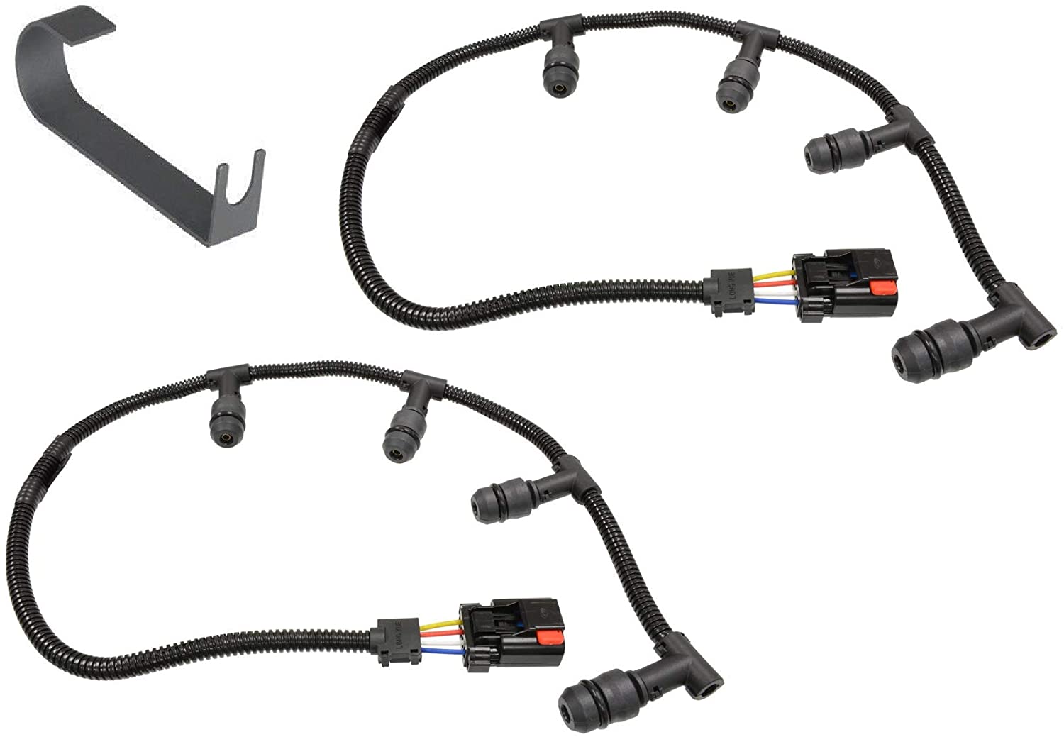 Michigan Motorsports Glow Plug Harness plus installation tool Fitment for Ford 6.0L Powerstroke Diesel Trucks 6.0 F250 F350 2004 to 2010