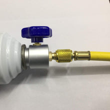 Boltigen Self Sealing R134A Can Tap Valve Refrigerant Dispenser with Tank Adapter for 1/4 and 1/2-inch AC Freon Charging Hose